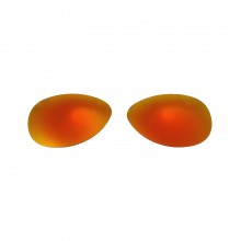 New Walleva Fire Red ISARC Polarized Replacement Lenses For Smith Serpico Sunglasses